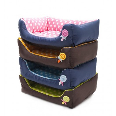 Factory Direct Wholesale Ultra Soft Washable Comfortable pet Sofa cat Bed and Dog bed