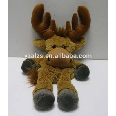 Wild Animal Moose Plush Unstuffed Skin Toy