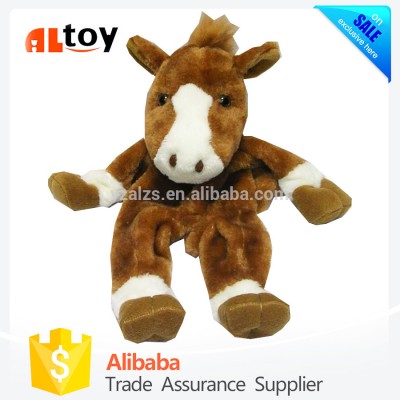 Animal Shaped Horse Plush Unstuffed Skin Toy